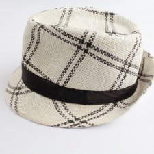 kapelusz vintage pleciony na lato