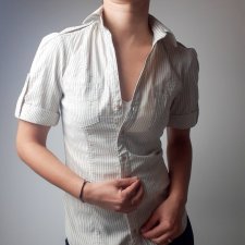 Beżowa koszula Zara