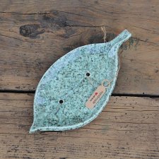 Mydelniczka ceramiczna liść