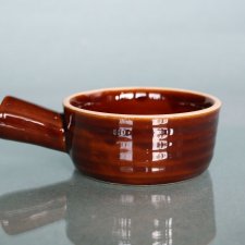 Ceramiczne naczynie brązowe