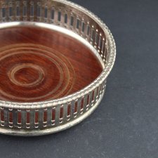 Miseczka metal+drewno