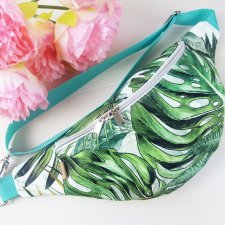 Nerka w liście monstera paproć roślinna botaniczna duża nerka XL