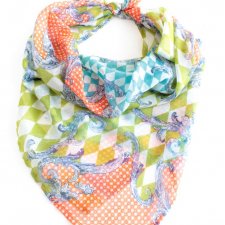 chusta VINTAGE RÓŻNE DESENIE