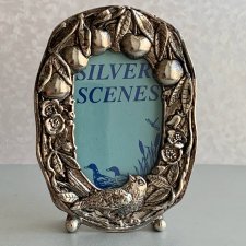 Vintage Silver Scenes ❀ڿڰۣ❀  Ptasio - owocowa