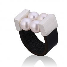 Pierścionek Small Cocktail Pearl Ring