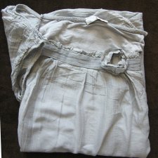 Letnia bluzka szara z kwiatem roz. 38/40