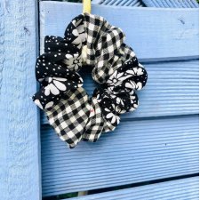 Pela' Scrunchie  STOKROTKA gumka do włosów w stylu patchwork