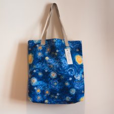 Aksamitna torba handmade, Van Gogh