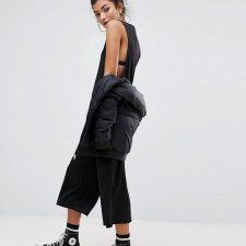 Noisy May Deep V Jumpsuit With Zip Detail