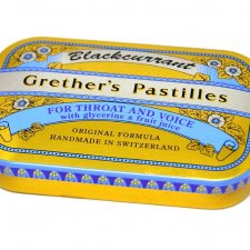 Puszka po cukierkach Grether's Pastilles