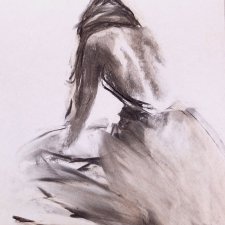 szkic kobiety 57x39cm