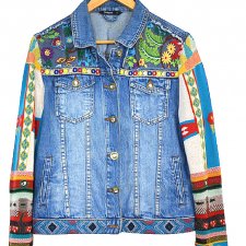 DESIGUAL KURTKA JEANSOWA