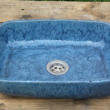 Duża prostokątna umywalka, duża umywalka łazienkowa