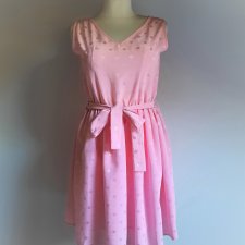 Pale pink vintage dress