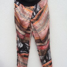 ANNA FIELD* -  WZORZYSTE SPODNIE