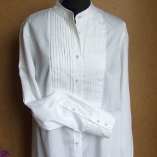 biała koszulowa tunika