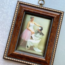 Balet - Miniatura na jedwabiu ❤ Consort Pictures Ireland ❤