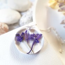 wisiorek naszyjnik z kwiatem żmijowca