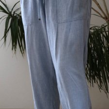 plus size spodnie roz 20, len 55 %, wiskoza 45%