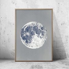Moon 50x70cm