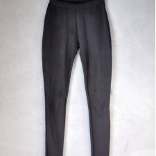 Legginsy HUSH biker czarne długie XS