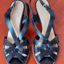 clarks skóra naturalna 37-37,5