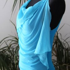 niebieski Top rozmiar 36