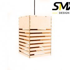 Abażur plafon nowoczesny lampa sufitowa drewniana w stylu skandynawskim LED