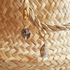 kolczyki DALMATIAN SEASHELLS