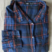 Sukienka, tunika w kratę, Sinsey rozm. XL