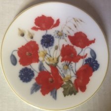 Miniatura kolekcjonerska  - rzadkość  .  - centenary  Collection  - Cornfield poppies - bradex