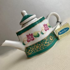 Collectable - Porcelain Art ❀ڿڰۣ❀ Miniature Teapot - Special Edition ❀ڿڰۣ❀ Imbryk Kolekcjonerski