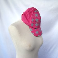 czapka z daszkiem różowa