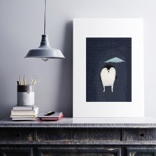 Pingwin - plakat A3 29,7 x 42 cm