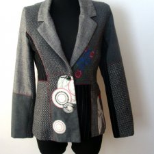 DY DESIGN* - MARYNARKA W STYLU DESIGUAL