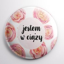 Przypinka Jestem w ciąży