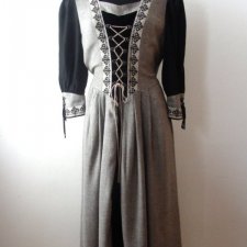 MEICO* - SUKIENKA  LEN WISKOZA