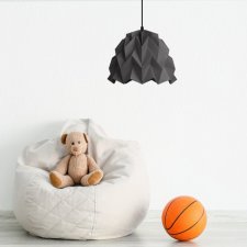 Lampa wisząca origami ICEBERG S antracytowa