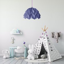 Lampa wisząca origami ICEBERG M ultramaryna