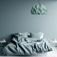 Lampa wisząca origami ICEBERG L szałwiowa