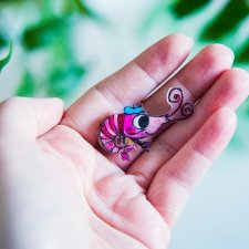 Przypinka krewetka Pedro