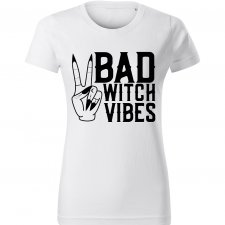 Koszulka T-shirt Bad Witch Vibes Biała S