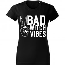 Koszulka T-shirt Bad Witch Vibes Czarna rozmiar M