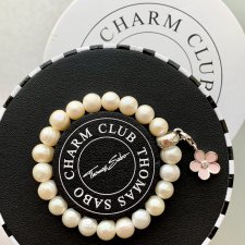 Thomas Sabo Charm Club Bracelet ❤ Naturalne perły i srebro 925 ❤ ❤