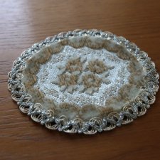 okrągła serwetka gobelin 15 cm