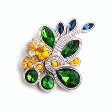 Broszka soutache