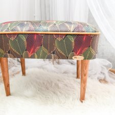 Puf pufa tapicerowana ławeczka podnóżek siedzisko