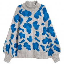 H&M - SWETER W CĘTKI - M