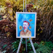 Vincent Van Gogh akwarela 30x40