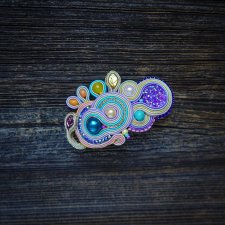 Secret Garden spinka do włosów soutache